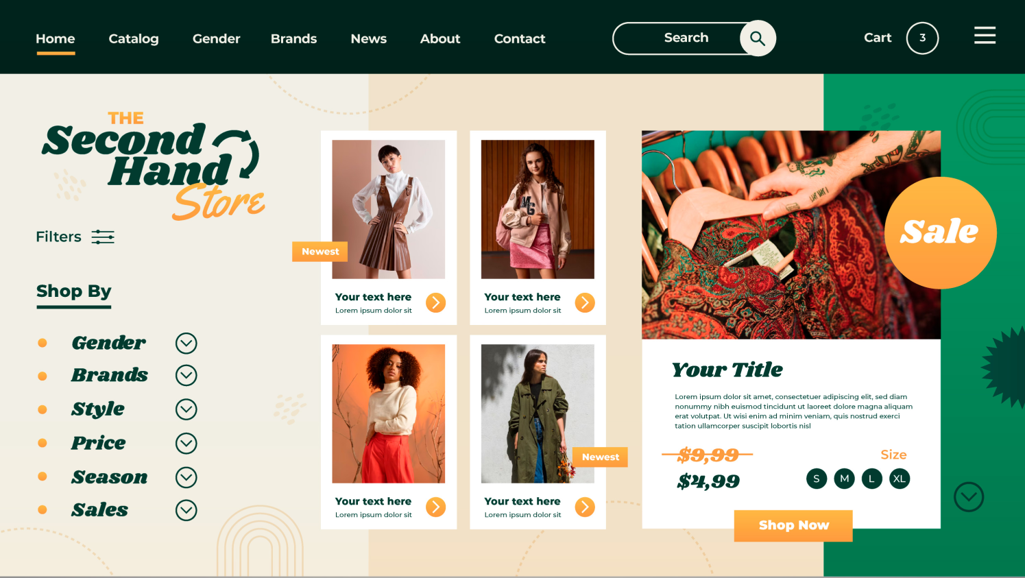 an image of my ecommerce website